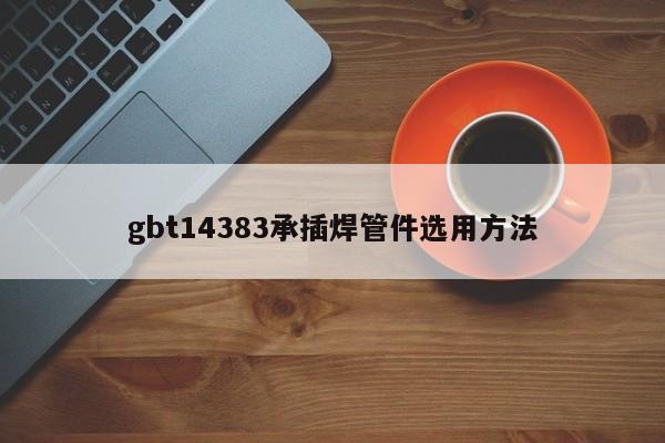 gbt14383承插焊管件選用方法